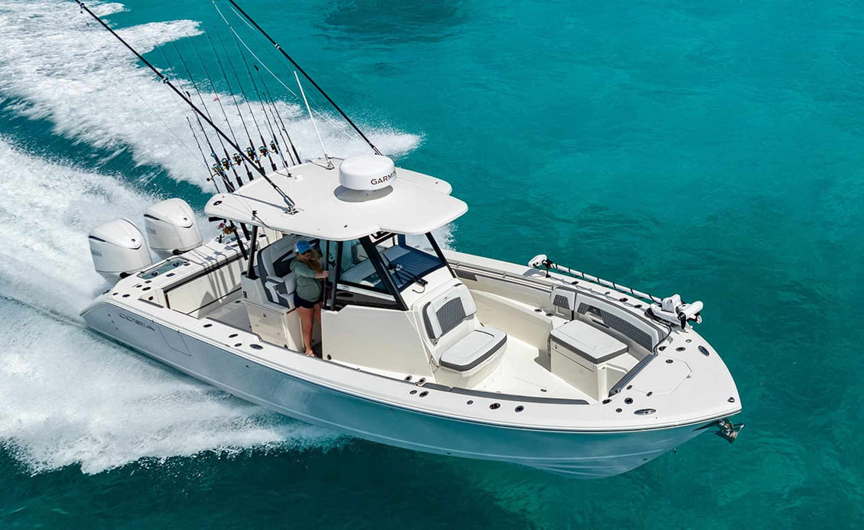 305 cc boat on water