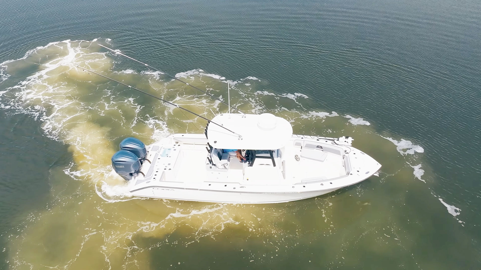 boat in water 285 open