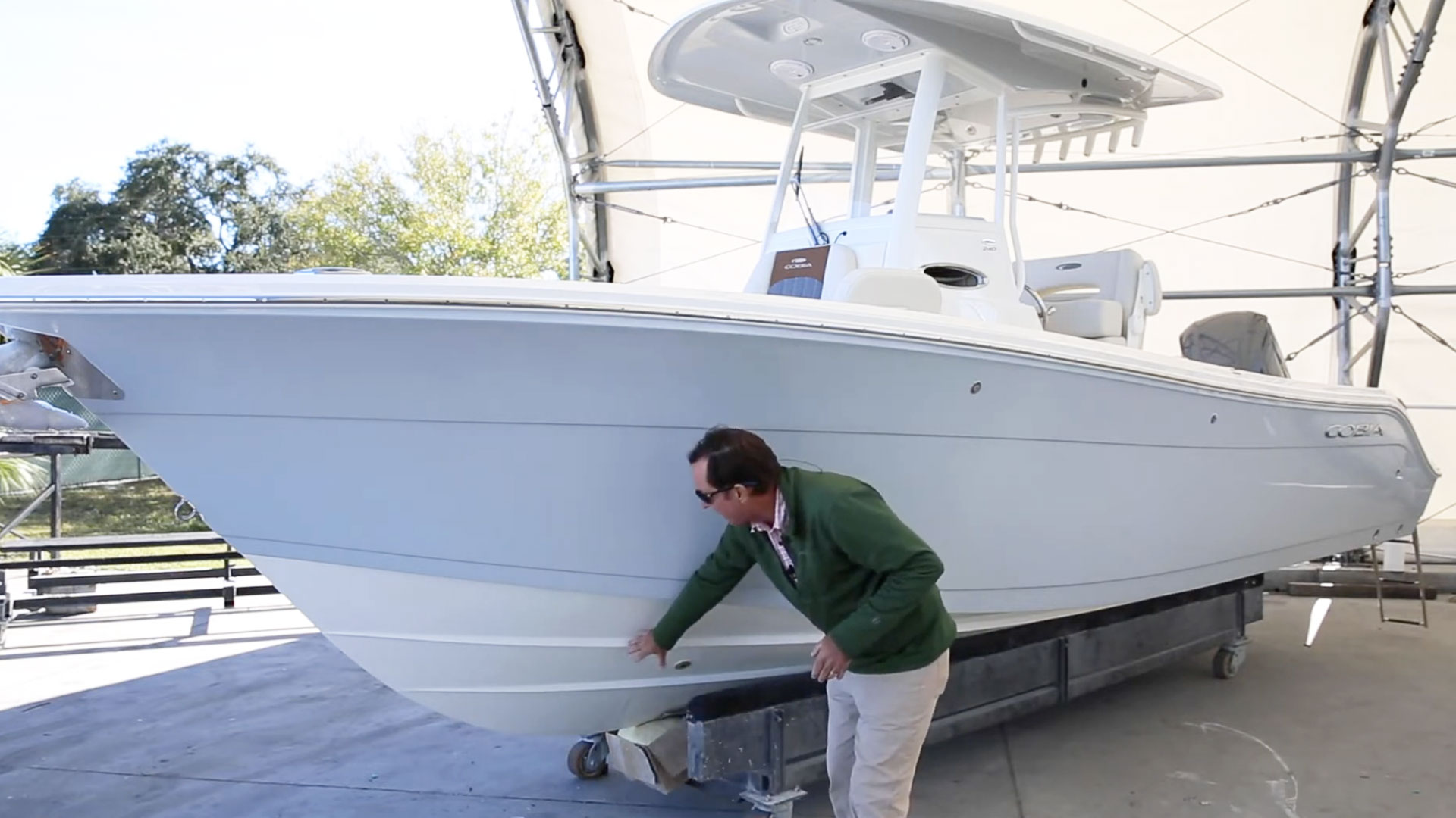 center console what to look for